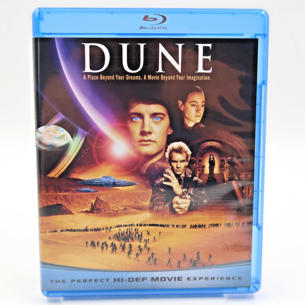 Dune Blu-ray 1984 David Lynch Sci-Fi Collector Limited Edition PG 025192046865